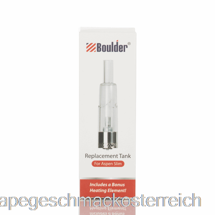 Boulder Aspen Slim Ersatztank Vape Geschmack